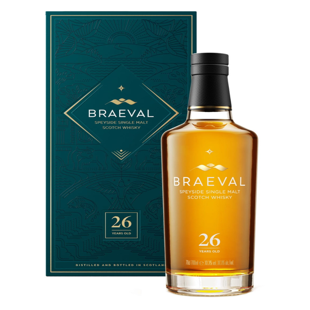 Whisky Braeval 26 YO 53% 700 ml kartonik