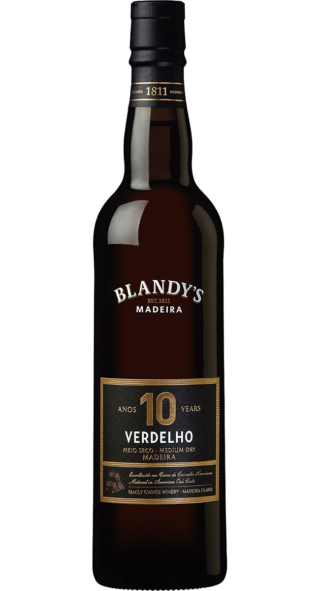 Wino Blandy's Verdelho 10 Years Old 19% białe półwytrawne 500 ml