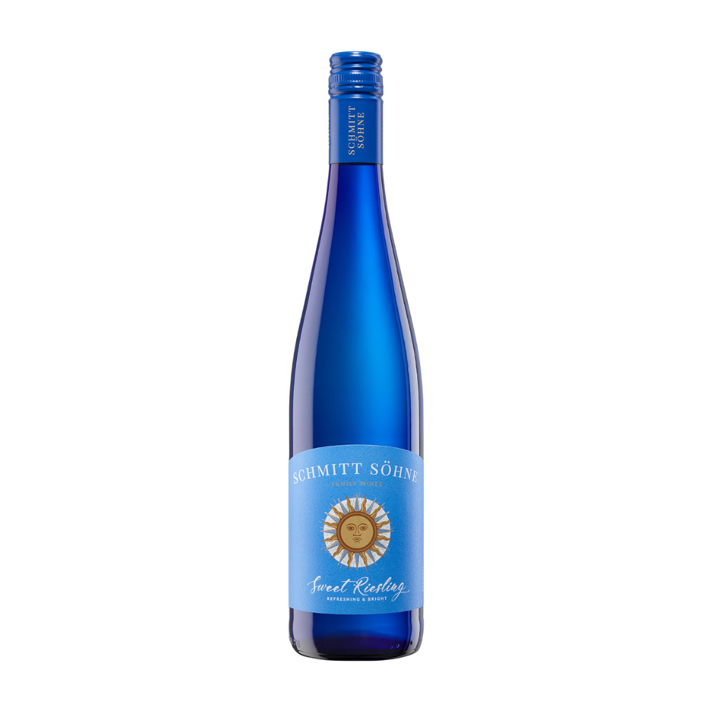 Wino Schmitt Sohne Blue Sweet Riesling Kabine  2023 9% białe wytrawne 750 ml
