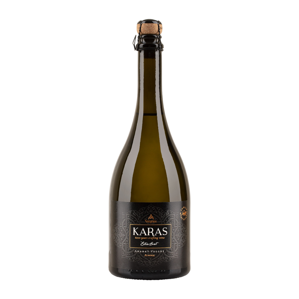 Wino Karas Extra Brut 12% białe wytrawne 750 ml