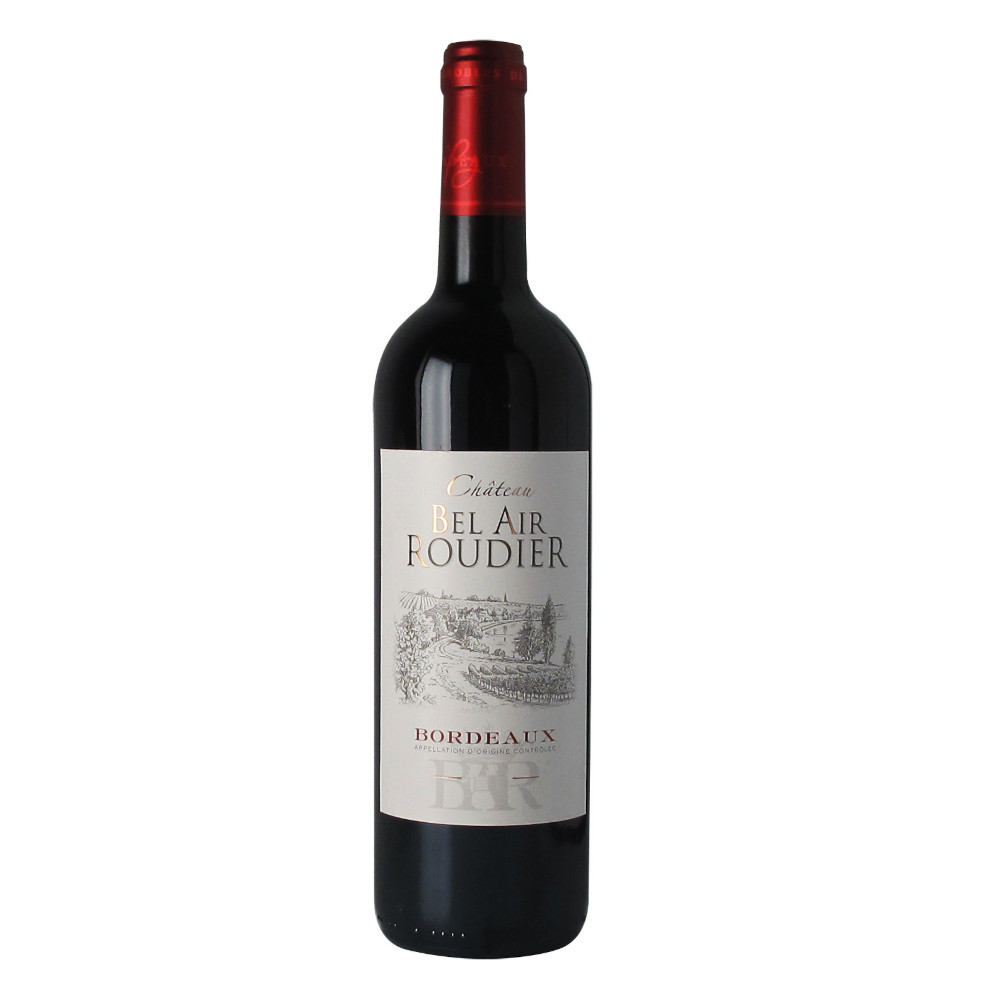 Wino Chateau Bel Air Roudier Rouge 2021 12,5% czerwone wytrawne 750 ml