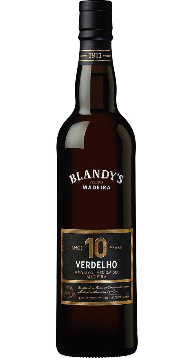 Wino Blandy's Verdelho 10 Years Old 19% białe półwytrawne 500 ml