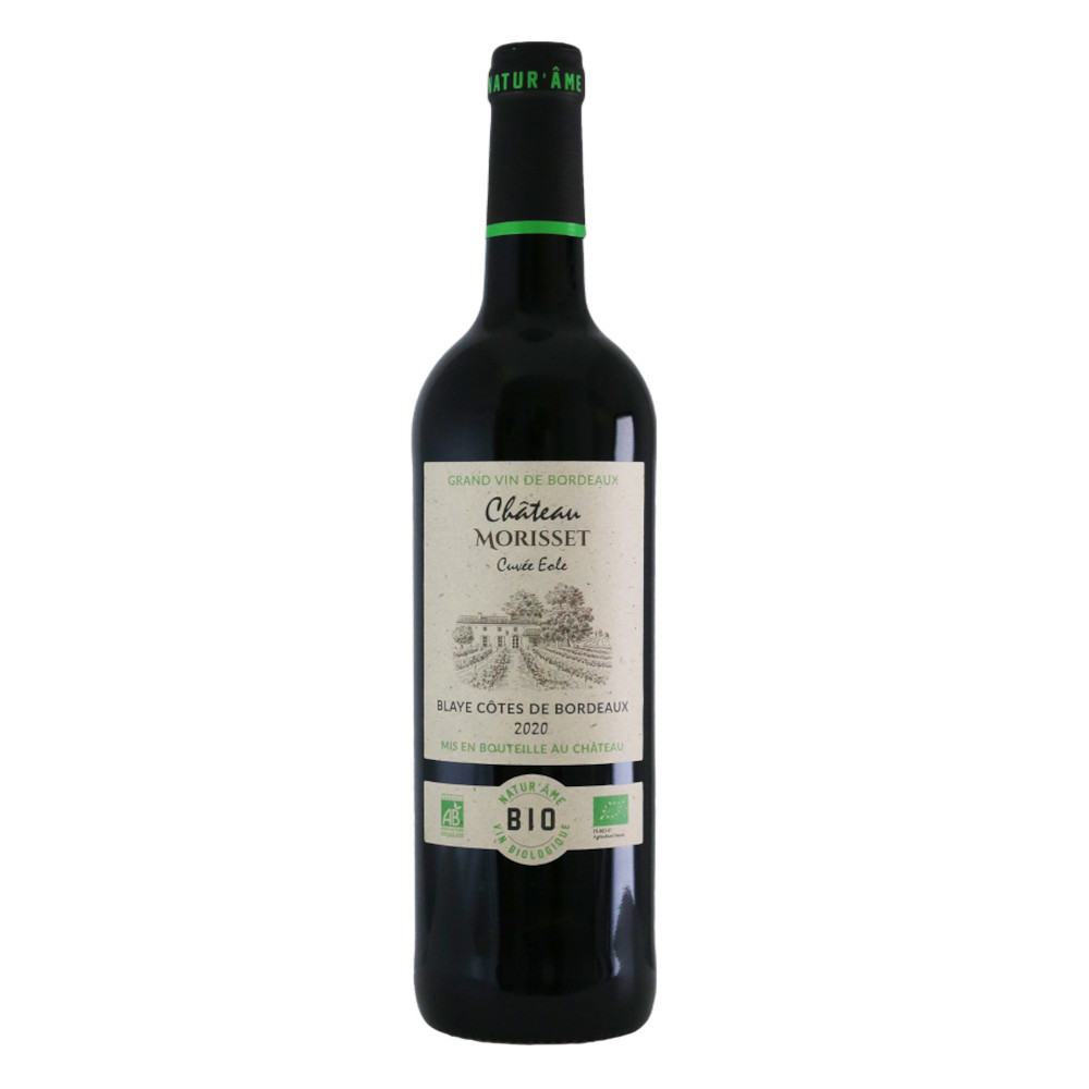 Wino Chateau Morisset Cuvee Eole Bio 2020 14% czerwone wytrawne 750 ml