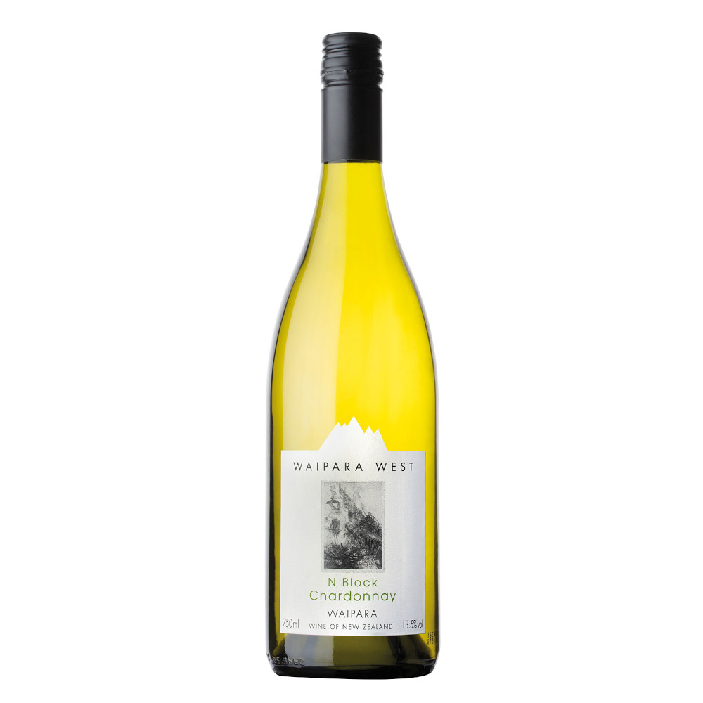 Wino Waipara West N Block Chardonnay 2023 13,5% białe wytrawne 750 ml