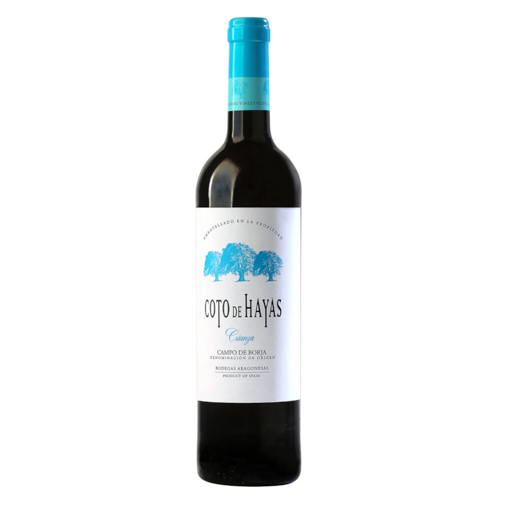 Wino Coto De Hayas Crianza Aragonesas 2020 14% czerwone wytrawne 750 ml