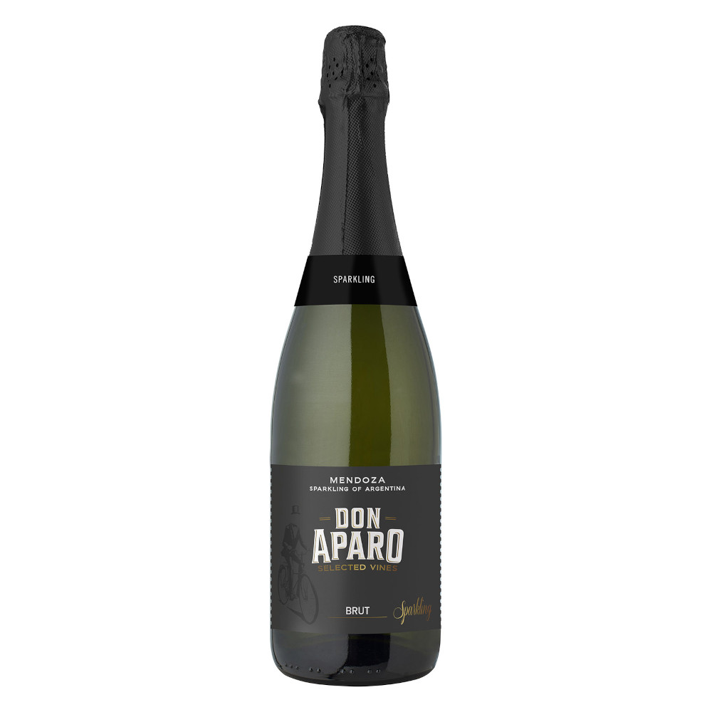 Wino Musujące Don Aparo Brut Sparkling 11,5% białe wytrawne 750 ml