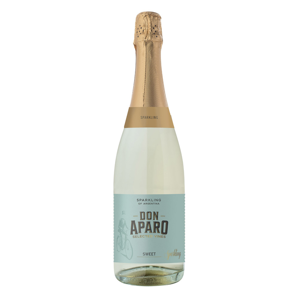 Wino Musujące Don Aparo Sweet Sparkling 11,5% białe słodkie 750 ml