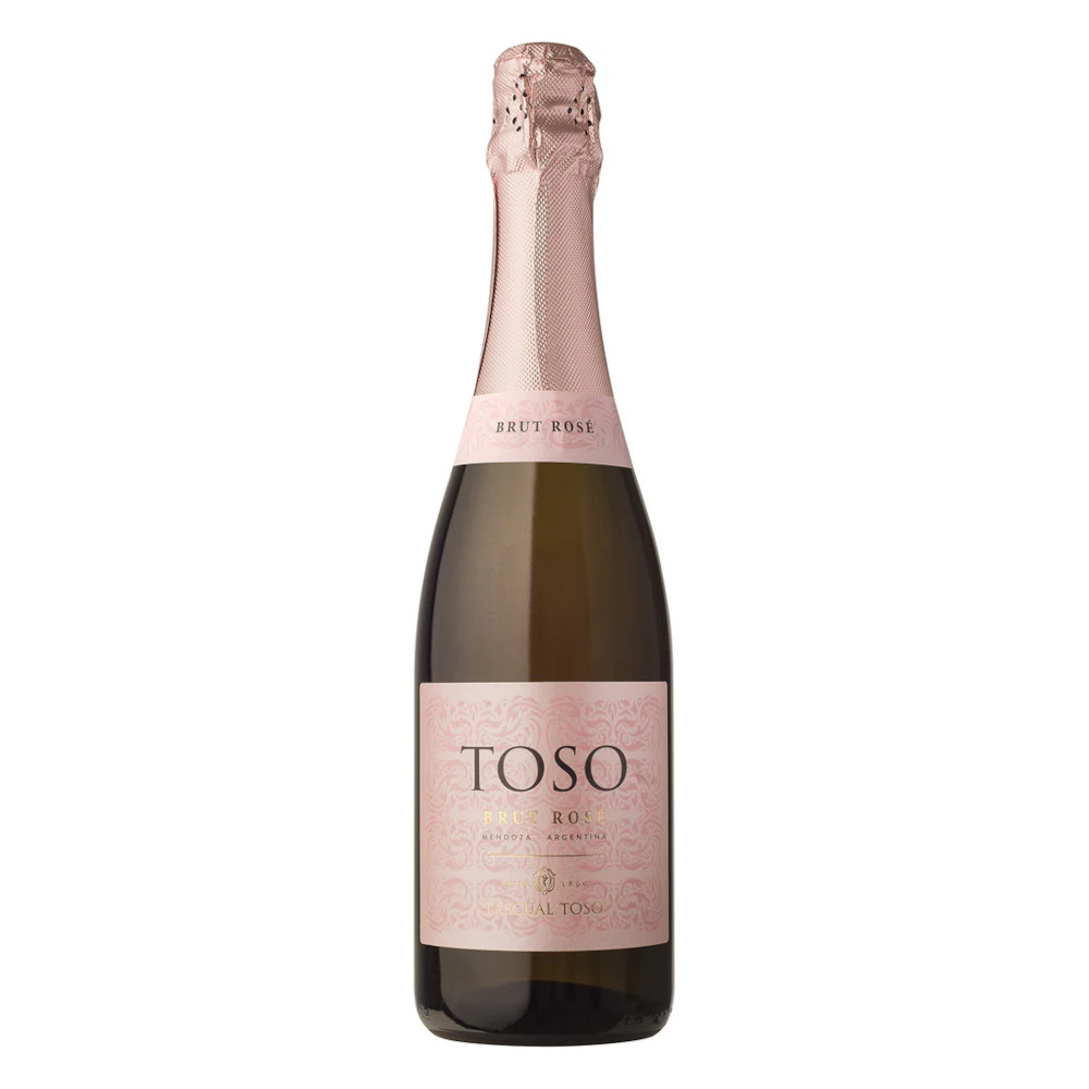 Wino Musujące Pascual Toso Toso Brut Rosé 11,5% różowe wytrawne 750 ml