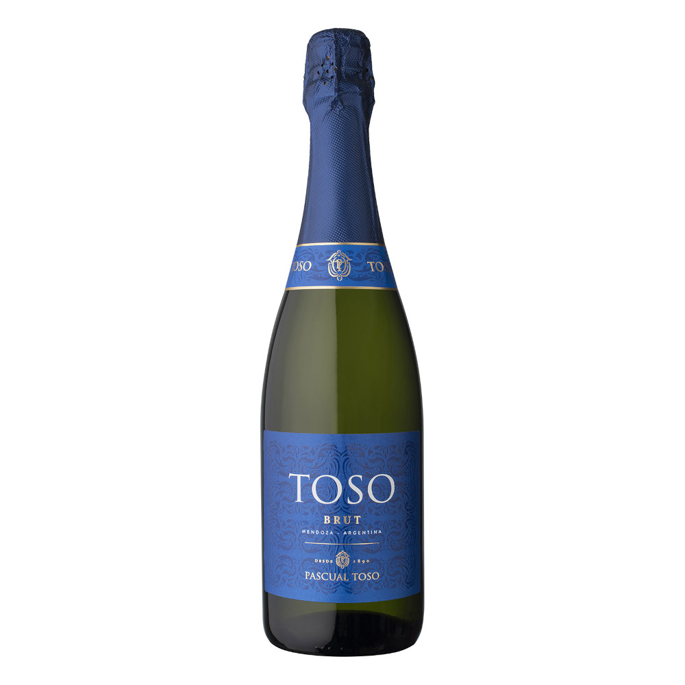 Wino Musujące Pascual Toso Toso Brut 11,5% białe wytrwane 750 ml