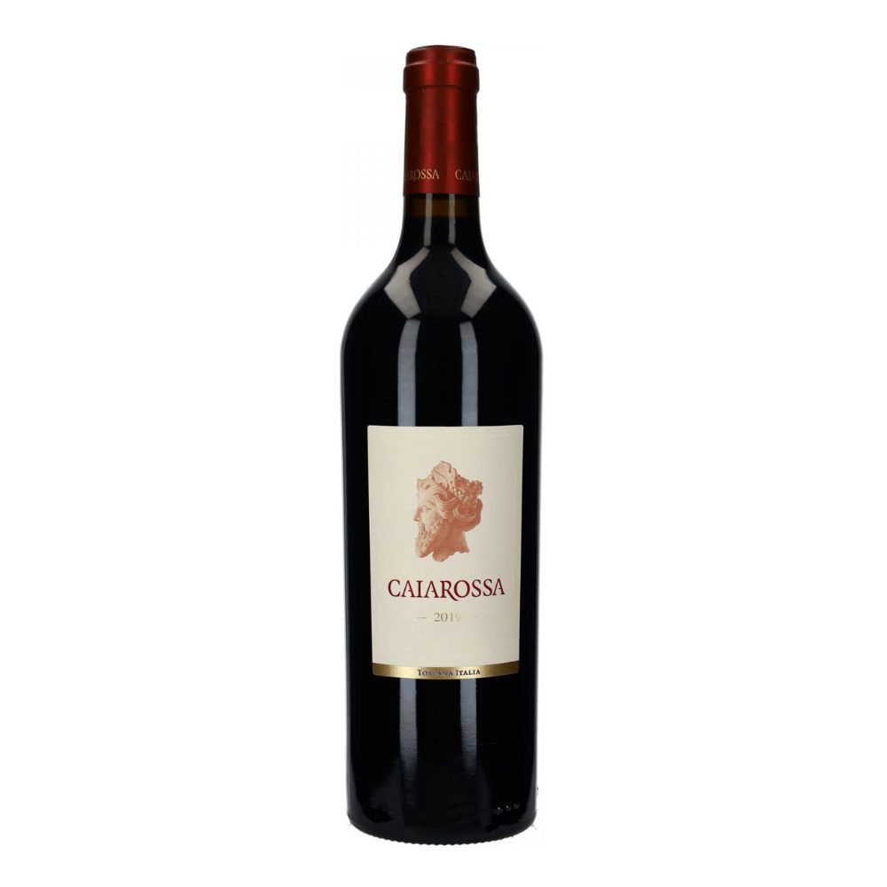 Wino Caiarossa Toscana IGT 2019 14,5% czerwone wytrawne 750 ml