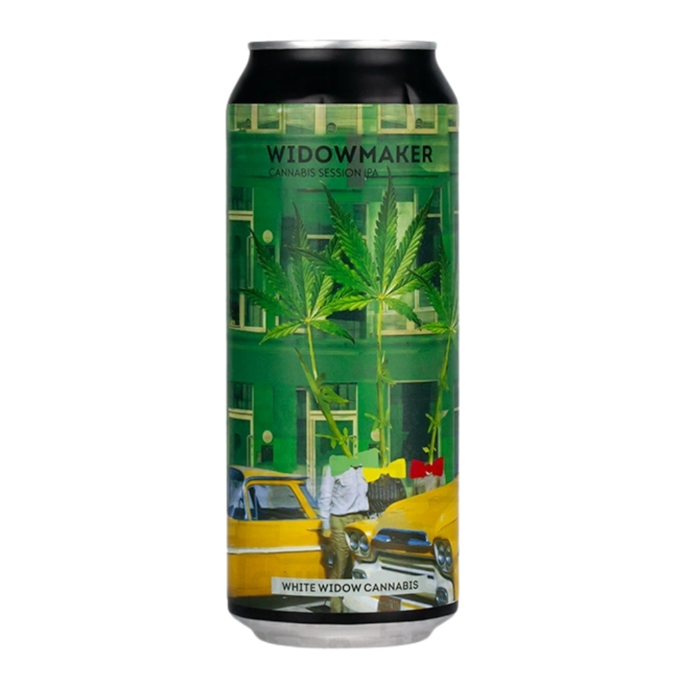 Piwo Moczybroda Widow Maker Cannabis Session IPA 5% 500 ml puszka