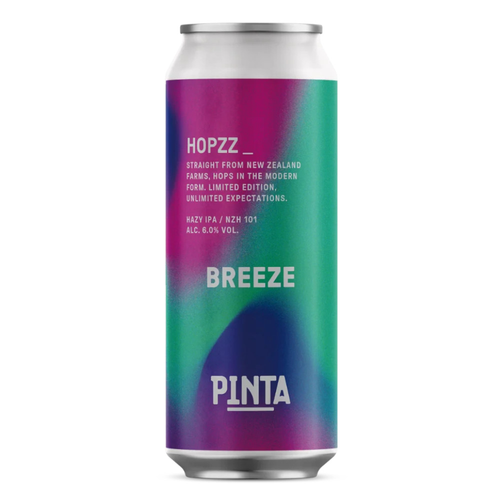Piwo Pinta Hopzz Breeze Hazy IPA 6% 500 ml Puszka
