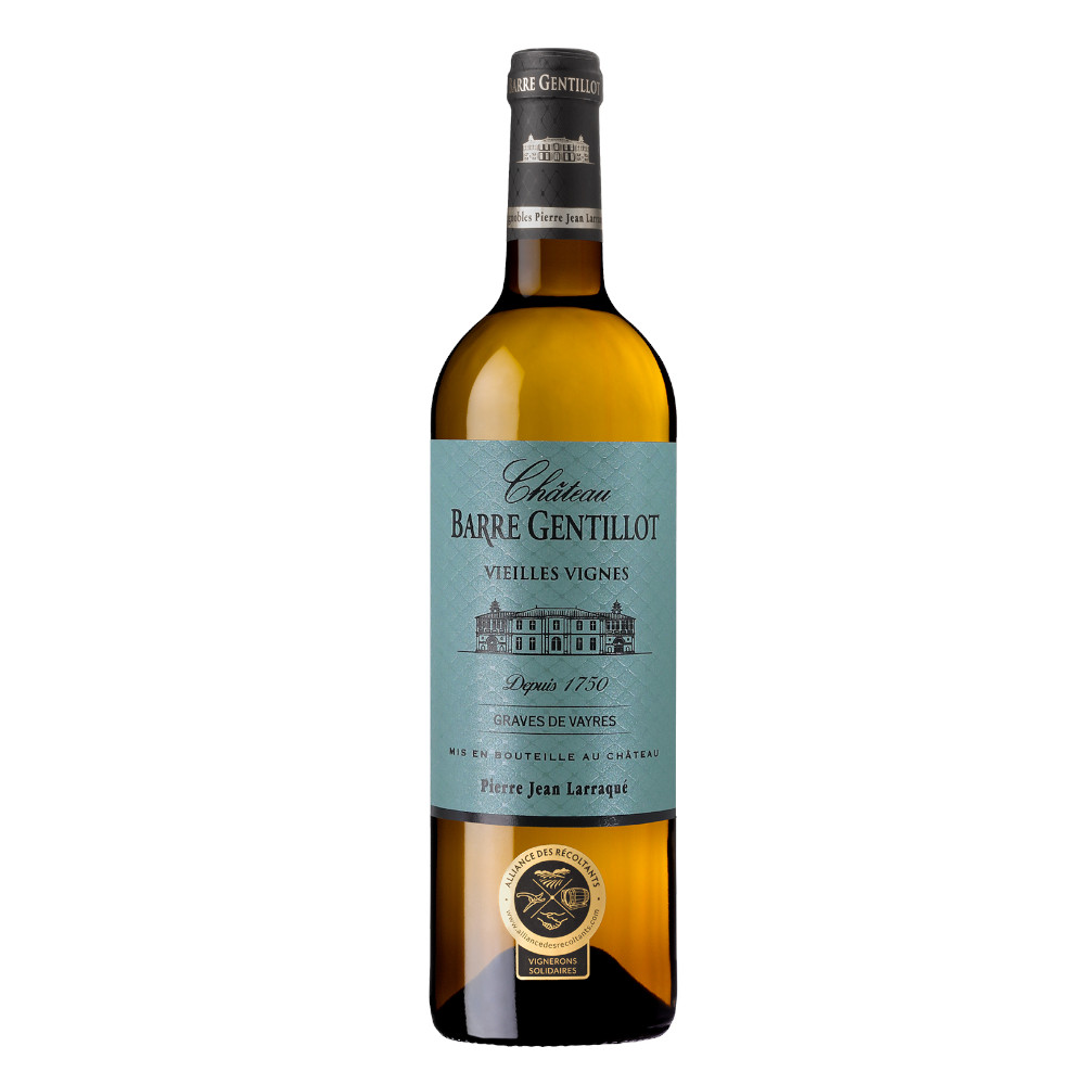 Wino Chateau Barre Gentillot Vieilles Vignes 2023 12,5% białe wytrawne 750 ml