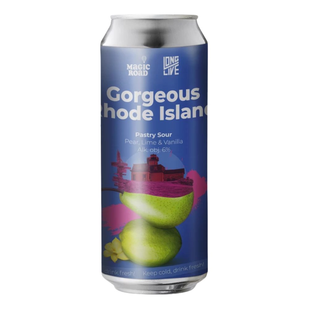 Piwo Magic Road Gorgeous Rhode Island 6% 500 ml puszka
