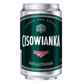 Woda Cisowianka Niegazowana 330 ml Puszka