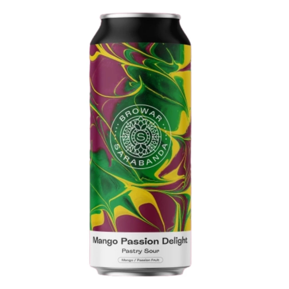Piwo Sarabanda Mango Passion Delight 5,5% 500 ml Puszka
