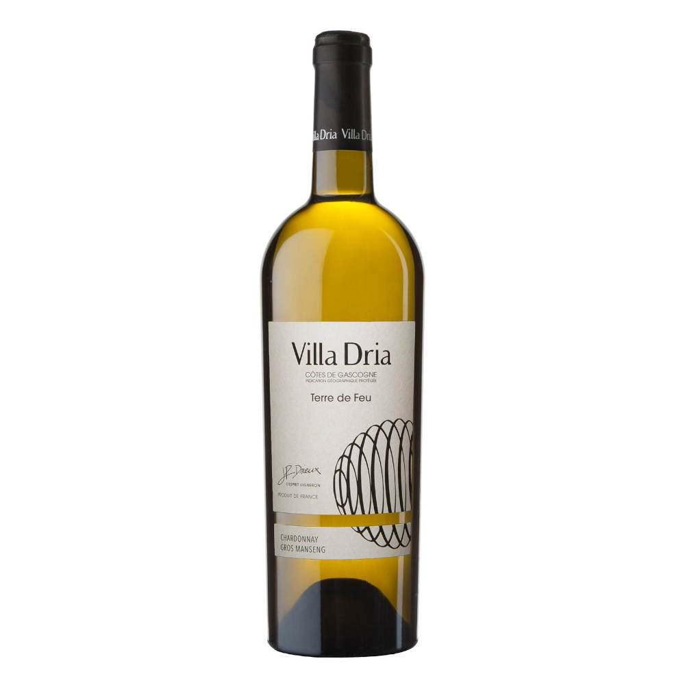Villa Dria Terre de Feu Chardonnay/Gros Manseng 2023 12% białe wytrawne 750 ml