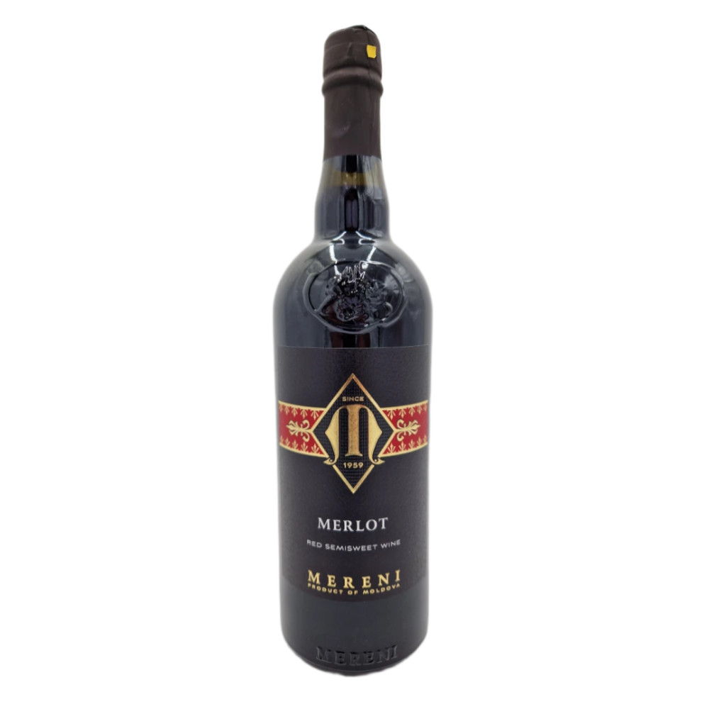 Wino Wino Mereni Merlot 11,5% czerwone półsłodkie