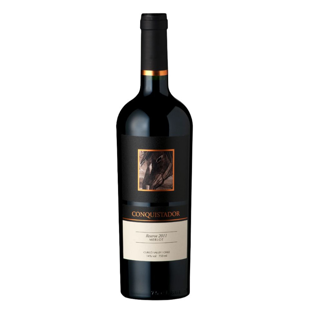 Wino Conquistador Reserve Merlot 13,5% czerwone wytrawne 750 ml