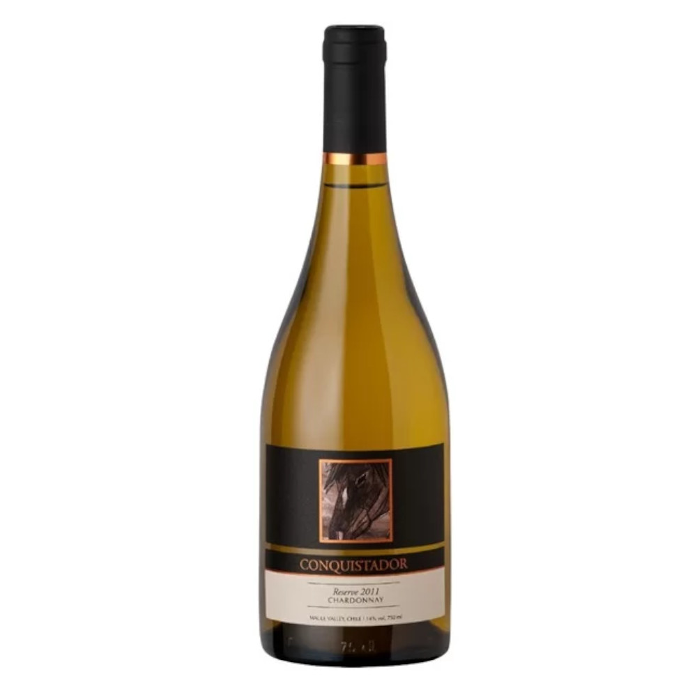 Wino Conquistador Reserve Chardonnay 13,5% białe wytrawne 750 ml