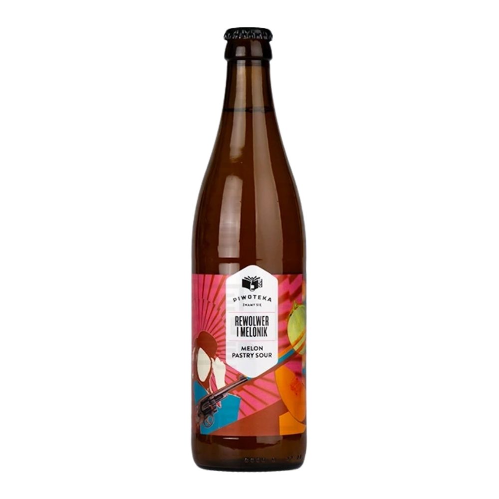 Piwo Piwoteka Rewolwer i Melonik 7% 500 ml