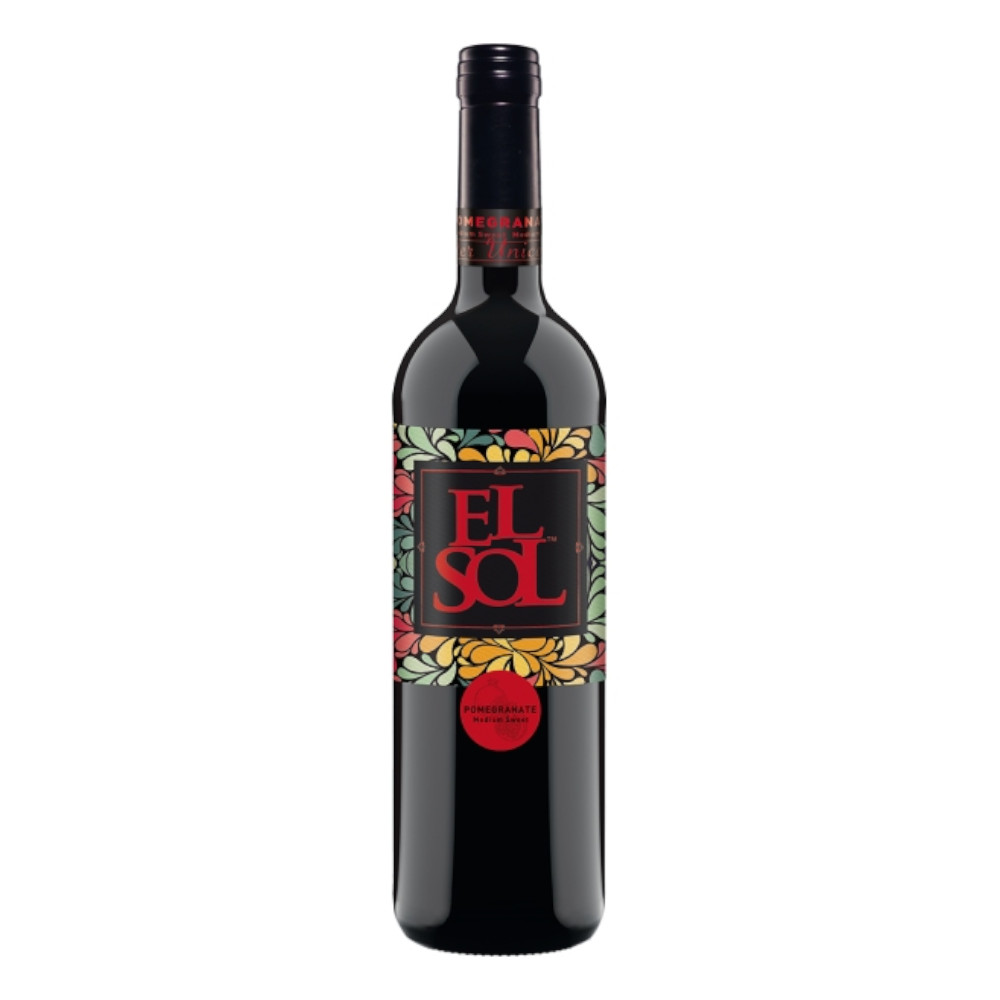 Wino El Sol Pomegranate 9% czerwone słodkie 750 ml