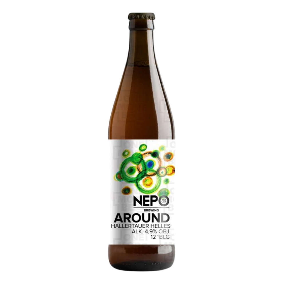 Piwo Nepo Around Pale Lager 4,9% 500 ml