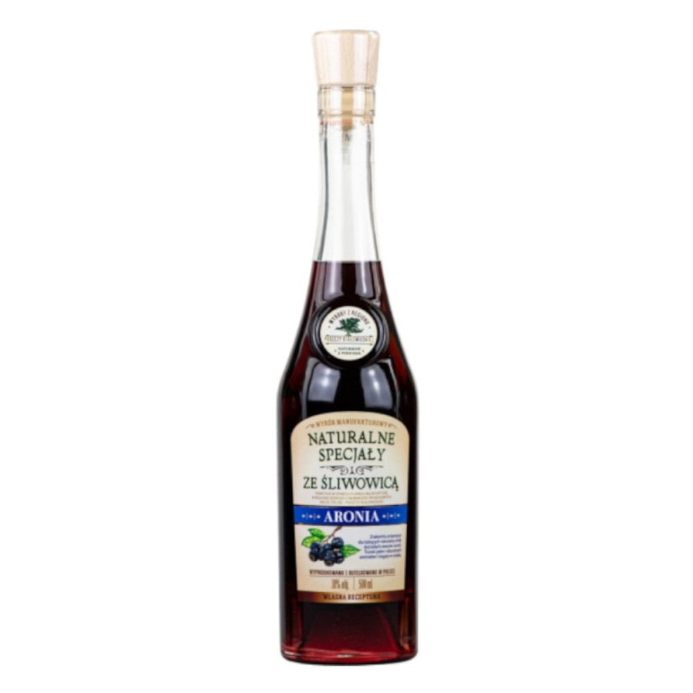 Likier Naturalne Specjały ze Śliwowicą Aronia 30% 350 ml
