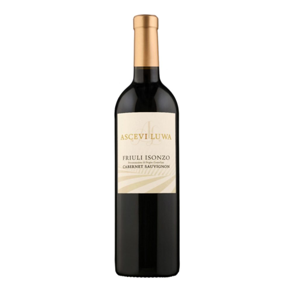 Wino Ascevi Luwa Friuli Isonzo Cabernet Sauvignon  DOC  13% czerwone wytrawne 750 ml