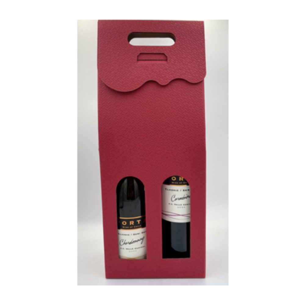 Wino Porta Duopak White Medium Dry + Red Medium Dry 13% czerwone białe wytrawne 2 x 750 ml