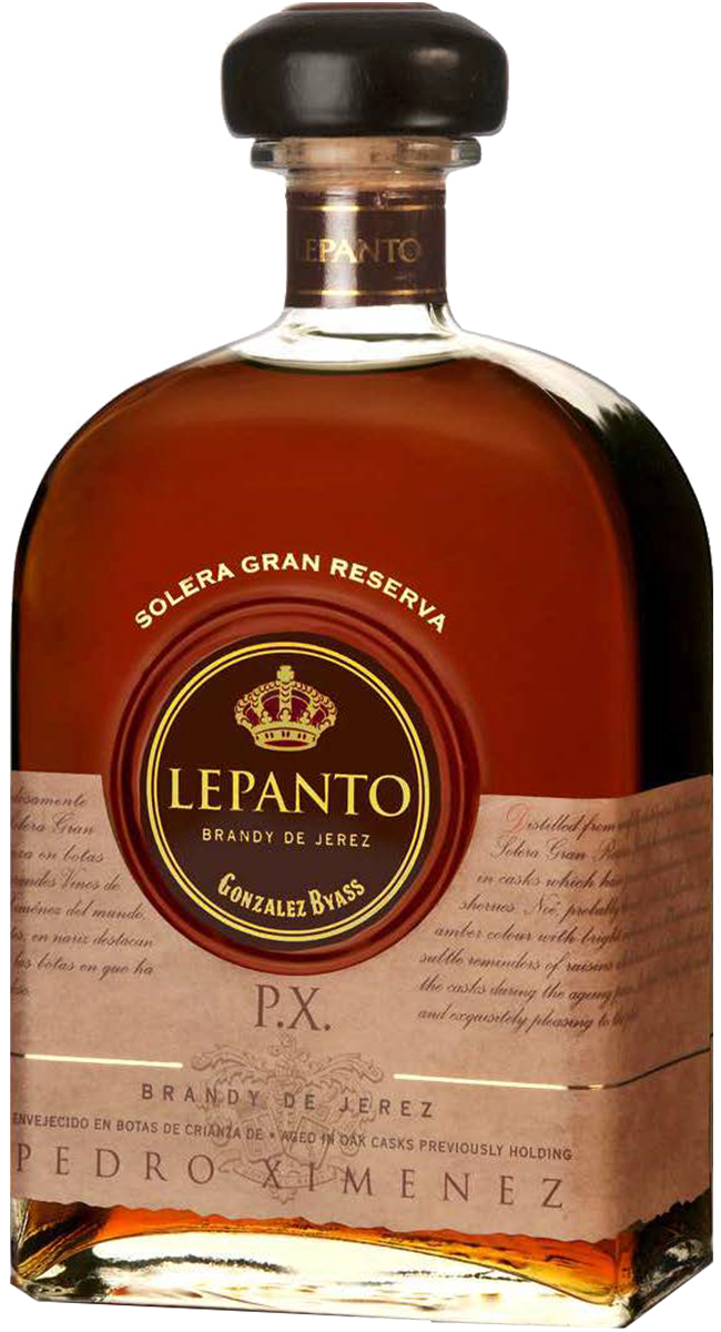 Brandy Lepanto Pedro Ximenez Brandy de Jerez 36% 700 ml