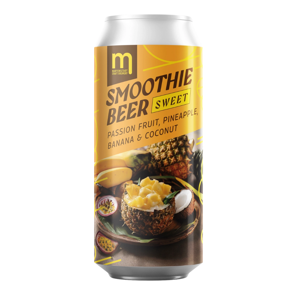 Piwo Maryensztadt Smoothie Beer Sweet Passion Fruit, Pineapple, Banana & Coconut 4,2% 500 ml puszka