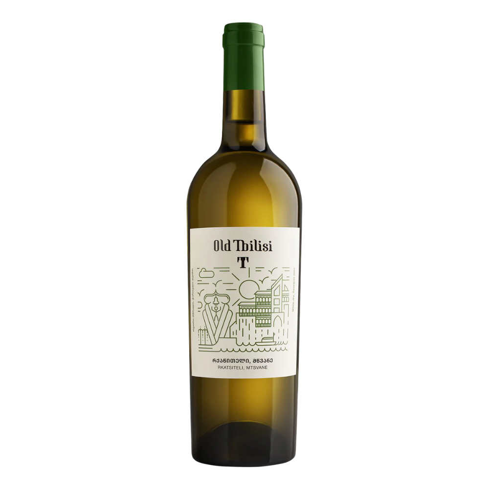Wino Old Tbilisi Rkatsiteli 10,5% białe wytrawne 750 ml