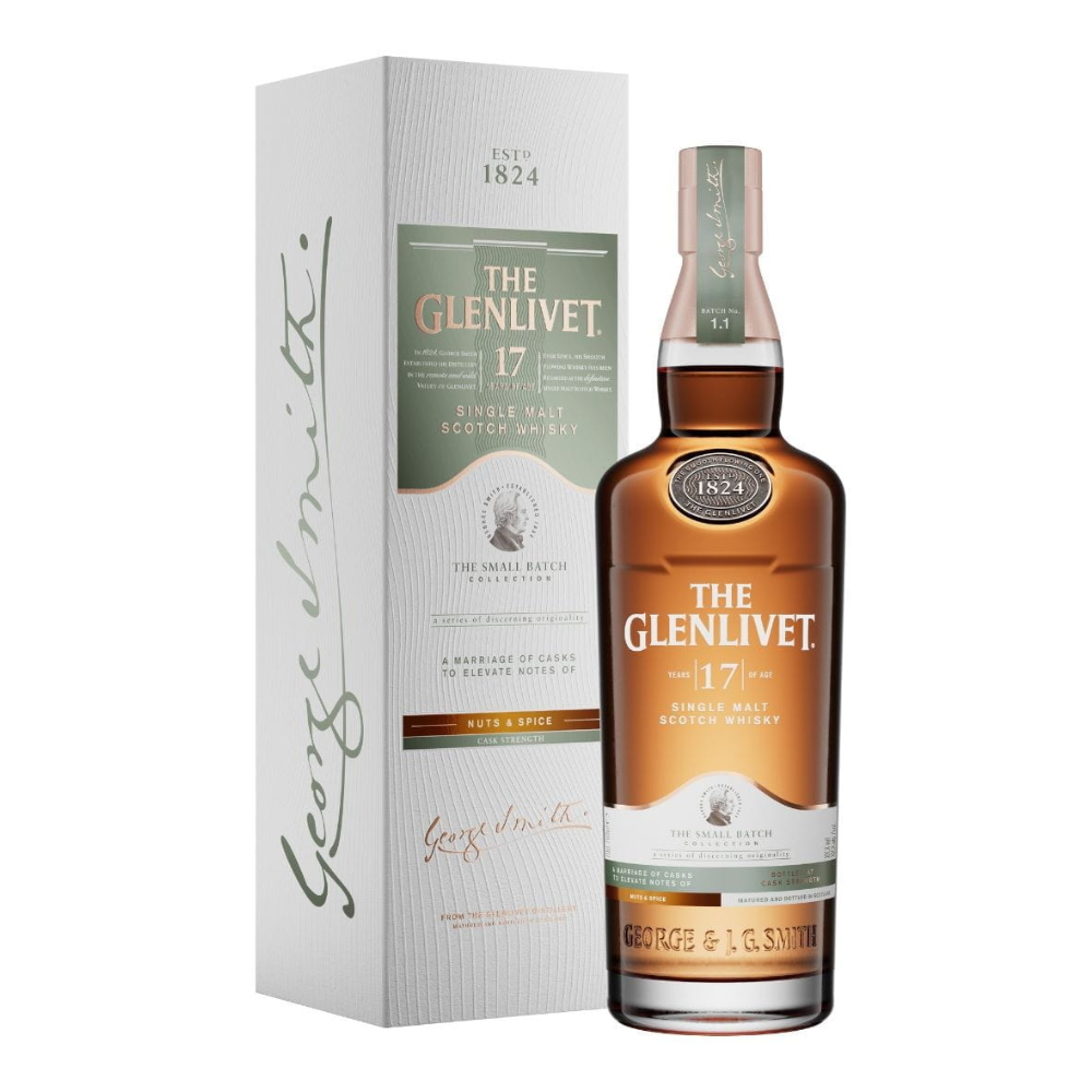 Whisky The Glenlivet 17YO Nuts & Spice The Small Batch Collection 60,8% 700 ml