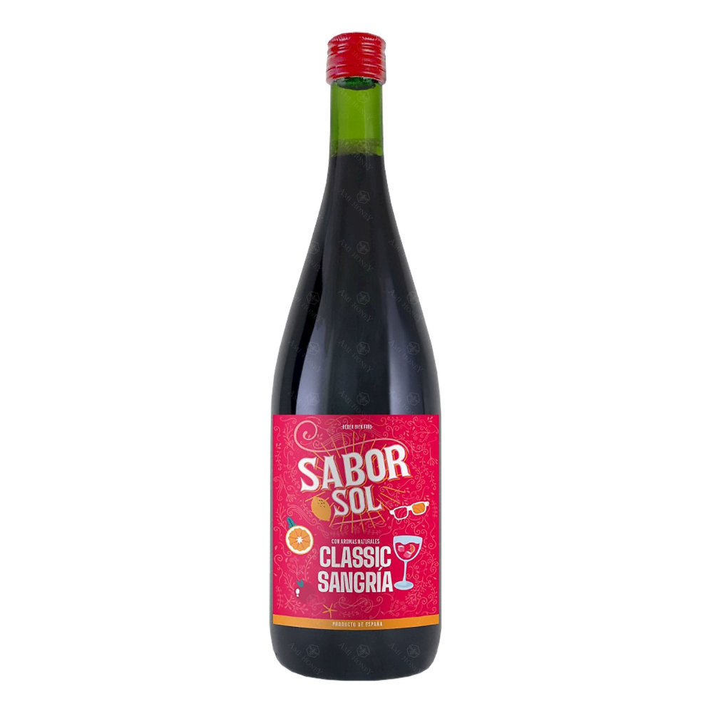 Wino Sabor Sol Sangria 7% słodkie czerwone 1000 ml