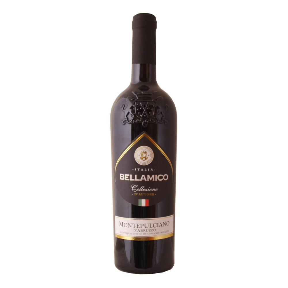 Wino Bellamico Montepulciano d'Abruzzo 12% czerwone wytrawne 750 ml