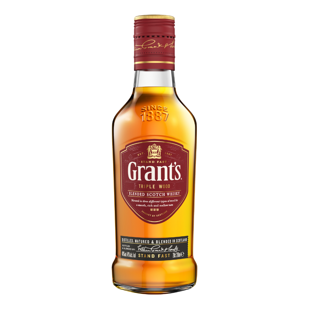 Whisky Grant's Triple Wood 40% 200 ml