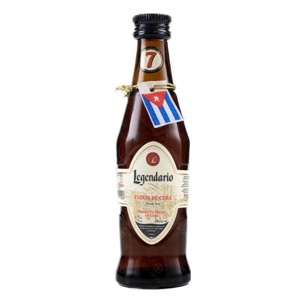 Rum Legendario Elixir De Cuba 34% 50 ml