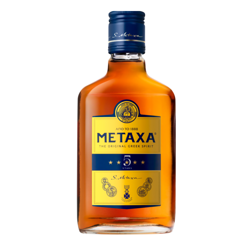 Brandy Metaxa 5* 38% 200 ml