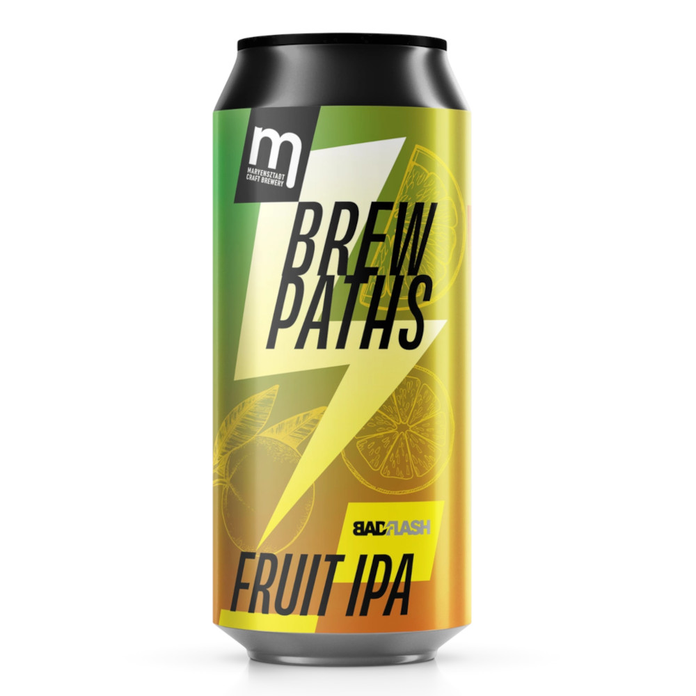 Piwo Maryensztadt Brew Paths Sour IPA Yuzu i Mandarynka 6% 500 ml Puszka