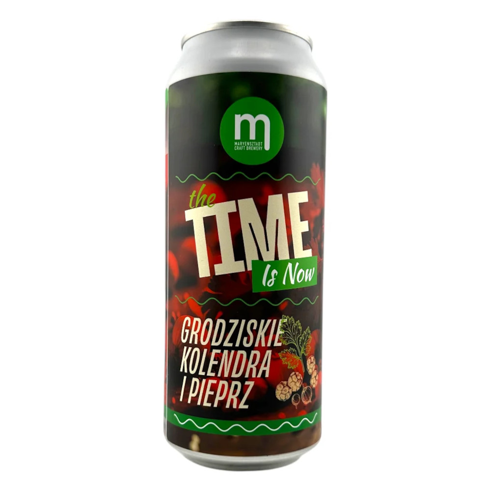 Piwo Maryensztadt The Time Is Now Grodziskie Kolendra i Pieprz 3% 500 ml Puszka