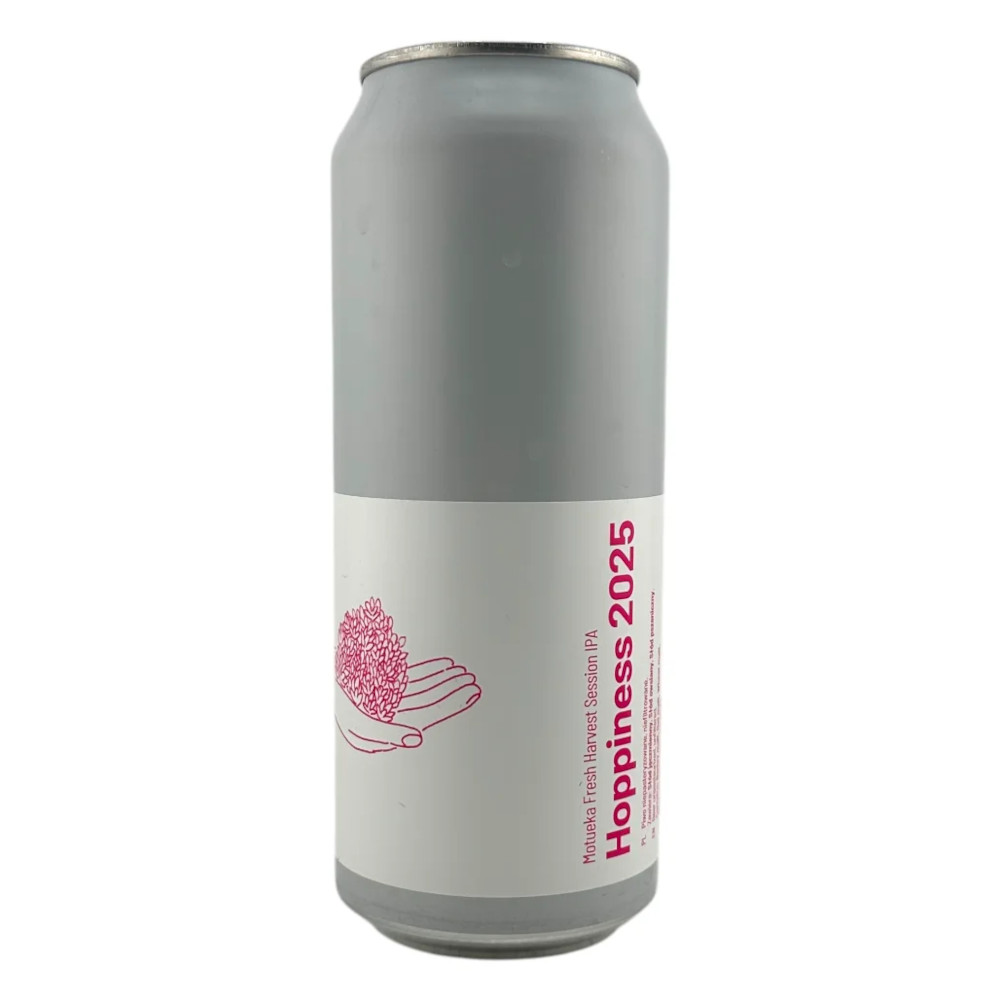 Piwo Ziemia Obiecana Hoppiness 2025 - Session IPA 4,5% 500 ml Puszka