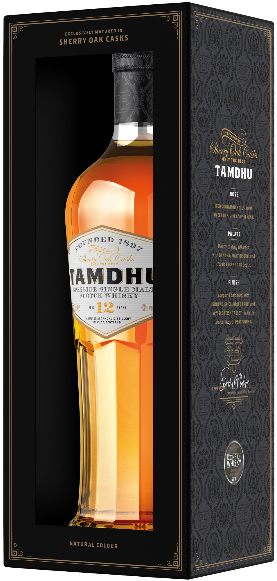 Whisky Tamdhu 12 YO Speyside Single Malt Scotch Whisky 40% 700 ml