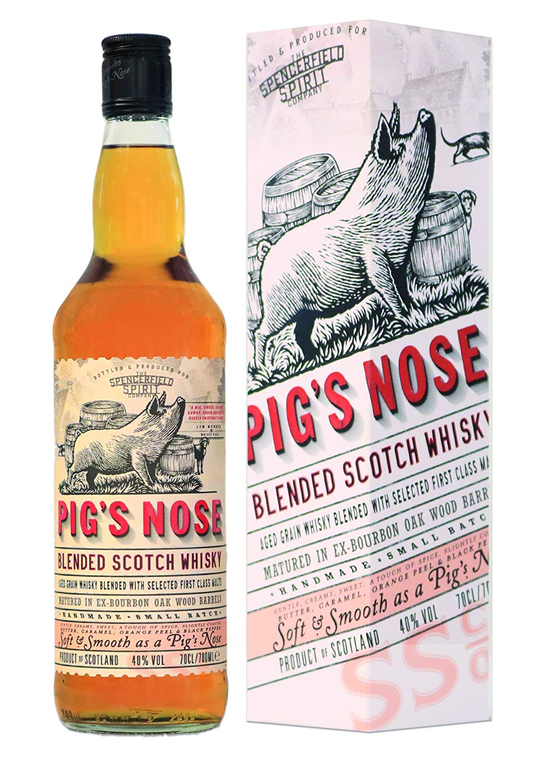 Whisky Pig's Nose Blended Scotch Whisky 40% 700 ml