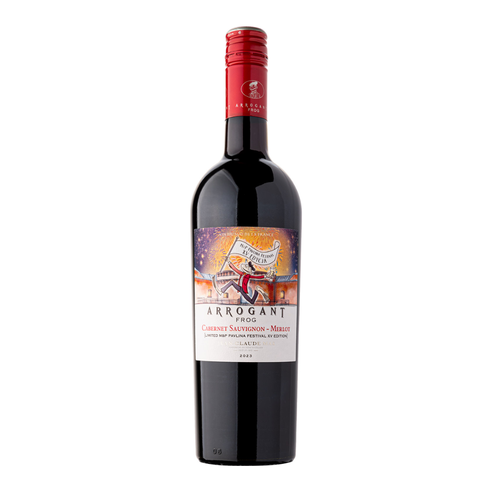 Wino Arrogant Frog  Cabernet Sauvignon/Merlot Festival Edition 2023 14% czerwone wytrawne 750 ml