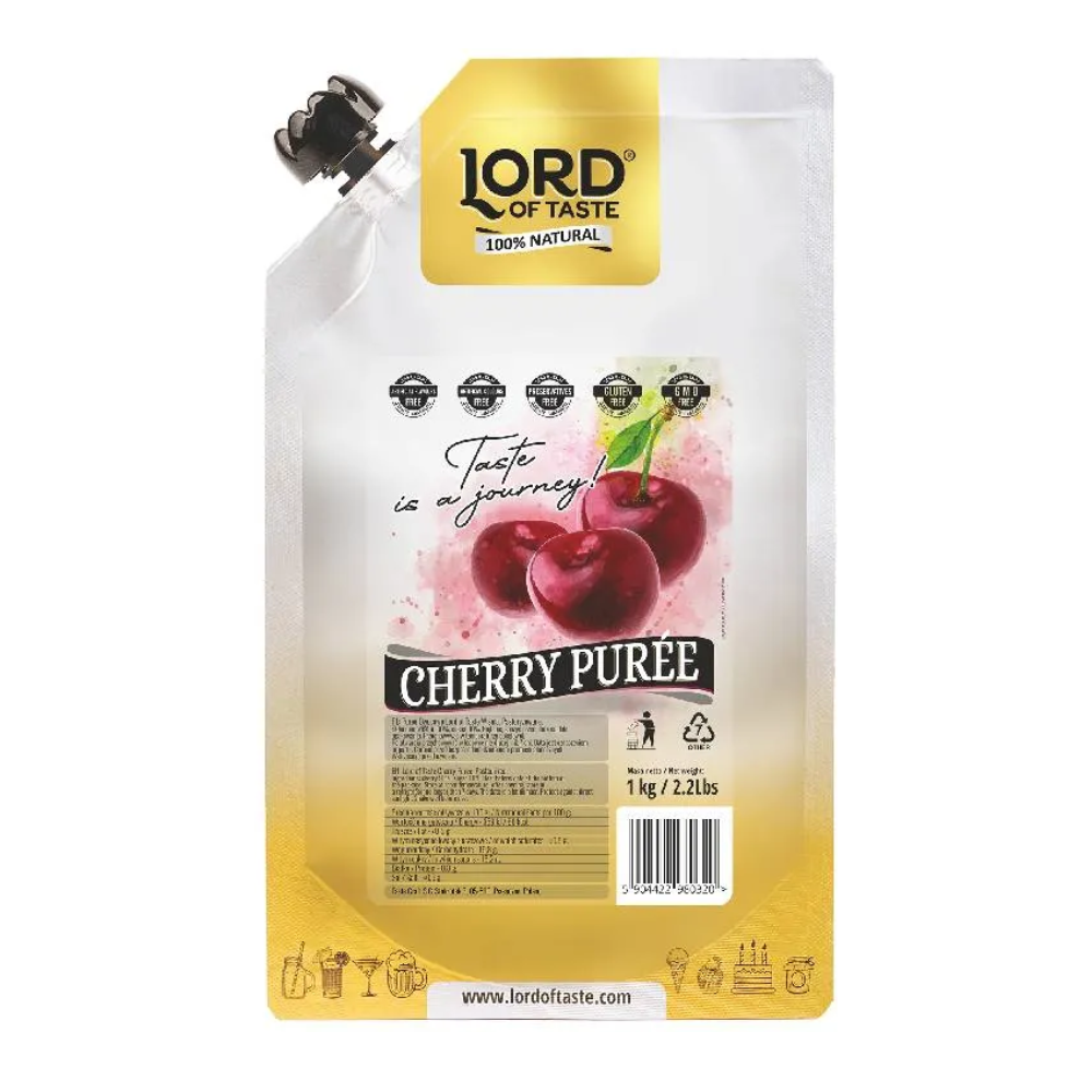 Puree Lord of Taste Wiśnia 1 kg