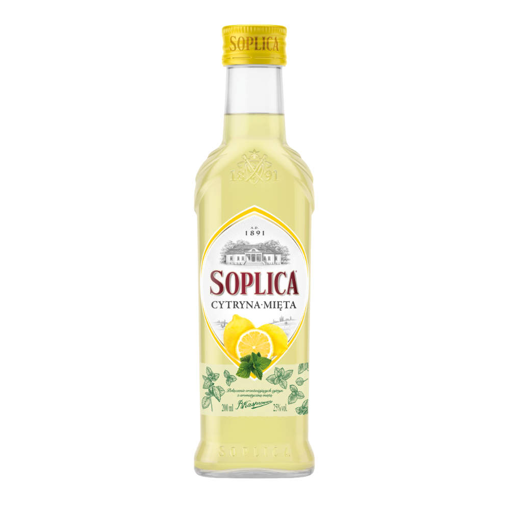Likier Soplica Cytryna Mięta 25% 200 ml