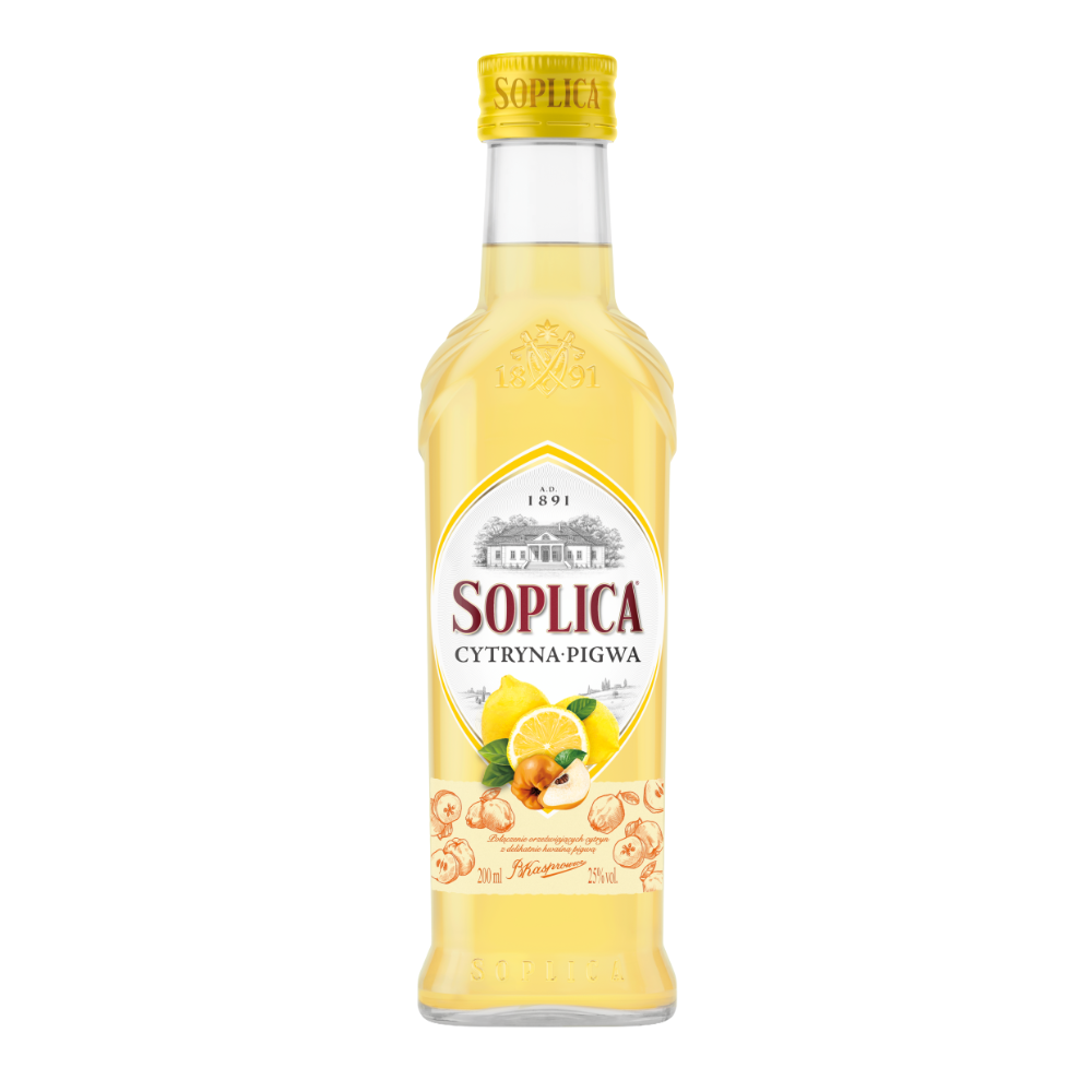 Likier Soplica Cytryna Pigwa 25% 200 ml