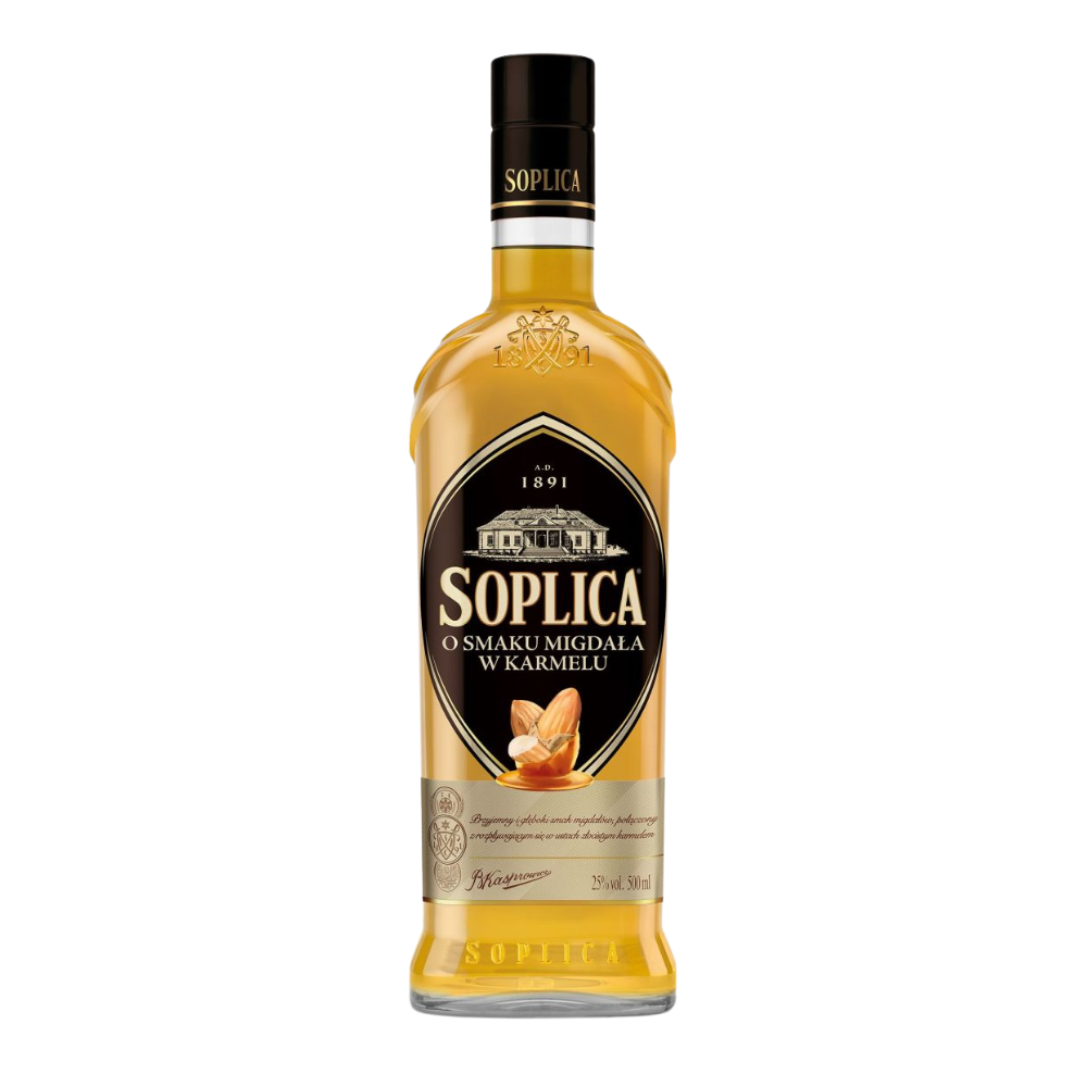 Likier Soplica o Smaku Migadała w Karmelu 25% 500 ml