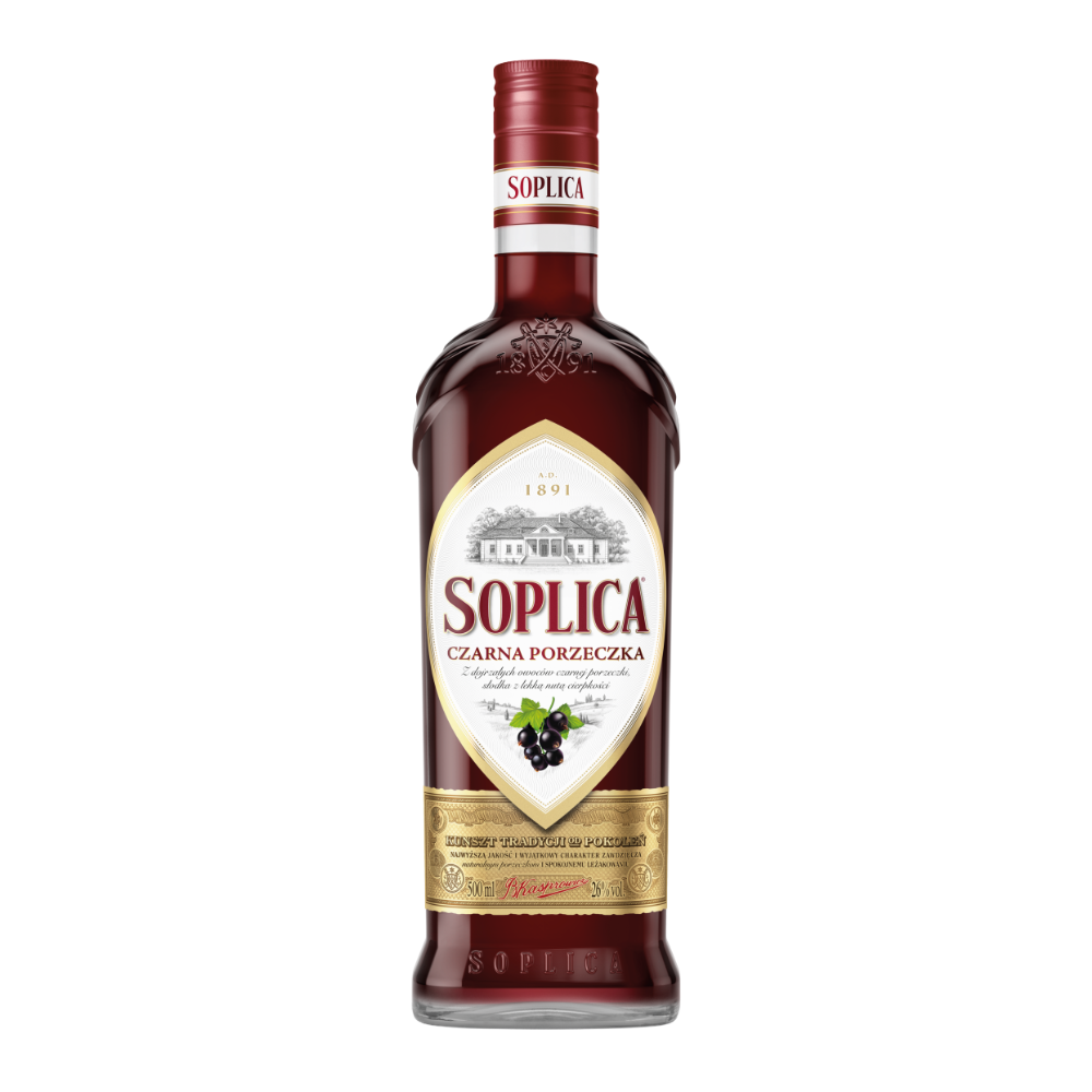 Likier Soplica Czarna Porzeczka 26% 500 ml
